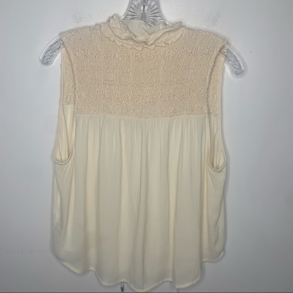 FREE PEOPLE Ruffle Me Up Sleeveless Prairie Top - Picture 12 of 16